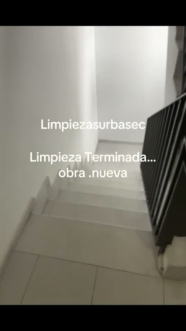 Limpieza de pasillos y zonas de paso